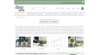 
                            13. fleur ami | planter & vases | Exclusive planters, vases & accents