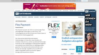
                            12. Flex Payment - Unternehmensprofil | Gründerszene