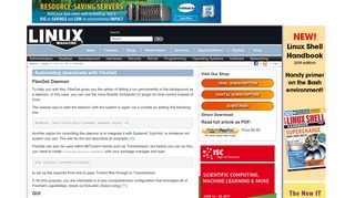 
                            11. FlexGet - Linux Magazine