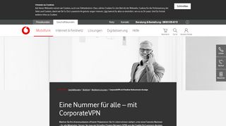 
                            10. Flexible Rufnummern-Anzeige mit Vodafone CorporateVPN