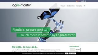 
                            5. Flexible, secure and so much more is offered by Login-Master for CIAM
