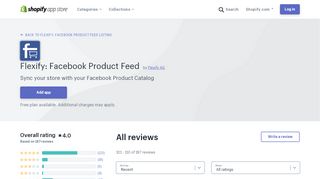 
                            6. Flexify: Facebook Product Feed App Reviews - Flexify: Facebook ...