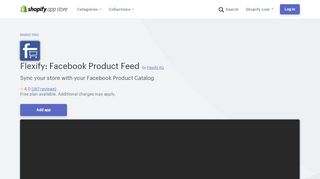 
                            4. Flexify: Facebook Product Feed – Ecommerce Plugins for Online ...
