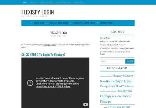 
                            7. Flexispy Login