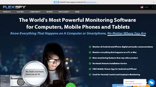 
                            2. FlexiSPY™ Unique Monitoring Software For Mobiles & Computers