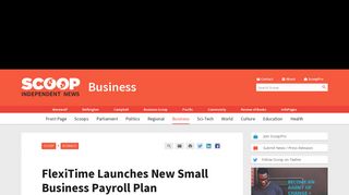 
                            7. FlexiTime Launches New Small Business Payroll Plan | Scoop News