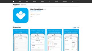 
                            2. FlexiTime Mobile on the App Store - iTunes - Apple