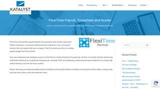 
                            6. FlexiTime Payroll, Timesheet and Roster - Katalyst Office ...
