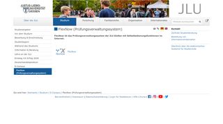 
                            2. FlexNow (Prüfungsverwaltungssystem) — Justus-Liebig-Universität ...