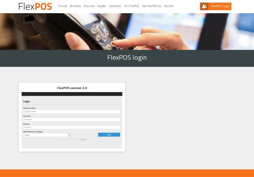 
                            1. FlexPOS login - FlexPOS