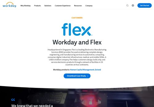 
                            5. Flextronics and Workday