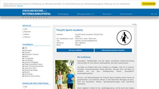 
                            5. Flexyfit Sports Academy - Fachhochschulen