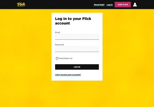 
                            3. Flick Electric Co.: Log in to your Flick account