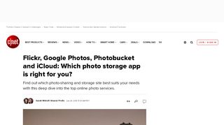 
                            11. Flickr, Google Photos, Photobucket and iCloud: Which photo storage ...