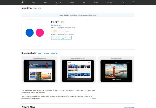 
                            13. Flickr on the App Store - iTunes - Apple