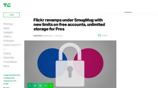 
                            11. Flickr revamps under SmugMug with new limits on free accounts ...