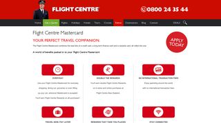
                            7. Flight Centre Mastercard® | Flight Centre NZ