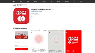 
                            9. Flight Centre Mastercard on the App Store - iTunes - Apple