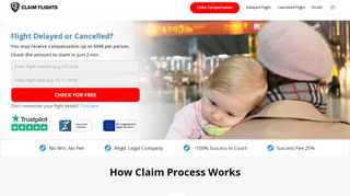 
                            9. Flight Delay Compensation Claim Up To 600€ Per Passenger