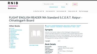 
                            5. FLIGHT ENGLISH READER 9th Standard S.C.E.R.T.Raipur (C.G.) | UK ...