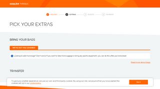 
                            5. Flight Options & Extras - easyJet.com