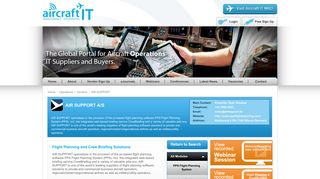 
                            9. Flight Planning and Crew Briefing Solutions - Aircraft IT