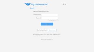 
                            5. Flight Schedule Pro Login