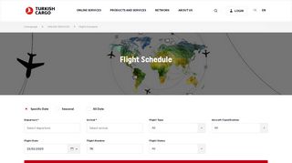 
                            13. Flight Schedule | Turkish Cargo Corporate