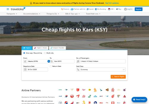
                            9. Flight Ticket to Kars 1 - Traveloka.com