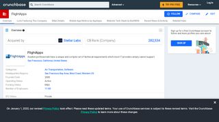 
                            4. FlightApps | Crunchbase