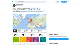 
                            5. Flightradar24 on Twitter: 