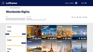 
                            5. Flights Delhi (DEL) | India - Lufthansa ®
