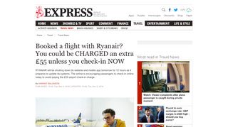 
                            11. Flights: Ryanair website down from tomorrow - customers should ...