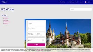 
                            4. Flights to Romania - Wizz Air