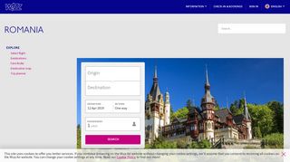 
                            2. Flights to Romania - Wizz Air