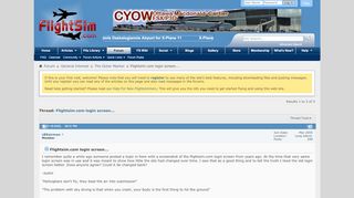 
                            2. Flightsim.com login screen...