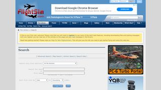 
                            3. FlightSim.Com - Search
