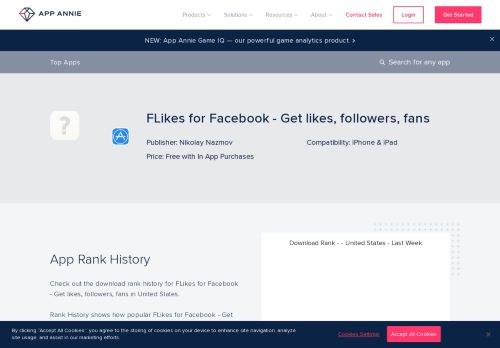 
                            3. FLikes for Facebook - Get likes, followers, fans App Ranking and Store ...