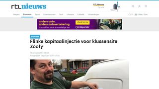 
                            7. Flinke kapitaalinjectie voor klussensite Zoofy | RTL Nieuws