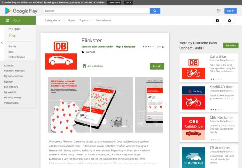 
                            10. Flinkster – Apps bei Google Play
