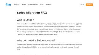 
                            11. Flint | Stripe Migration FAQ