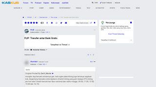 
                            7. FLIP: Transfer antar Bank Gratis - Page 2 | KASKUS