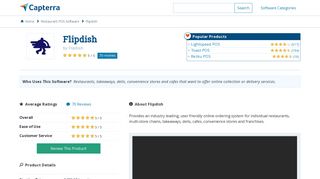 
                            6. Flipdish Reviews and Pricing - 2019 - Capterra