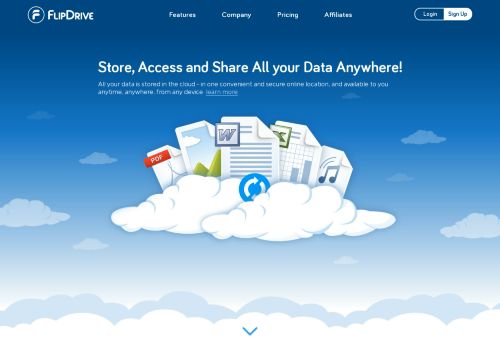 
                            8. FlipDrive | Free Secure Online Cloud File Storage, Internet File ...