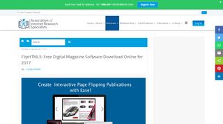 
                            13. FlipHTML5: Free Digital Magazine Software Download Online for 2017
