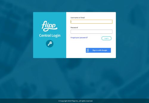 
                            3. Flipp Central Login