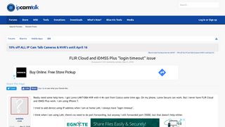 
                            13. FLIR Cloud and iDMSS Plus 
