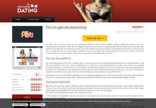 
                            8. Flirt.com - Vind de Beste Sexdatingsites 2019