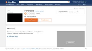 
                            13. Flirtinasia Reviews - 1 Review of Flirtinasia.com | Sitejabber