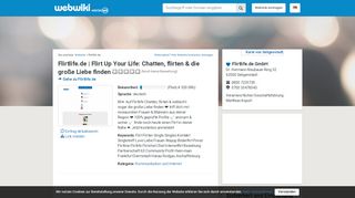 
                            11. Flirtlife.de - Erfahrungen und Bewertungen - Webwiki